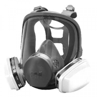 face shield with respirator