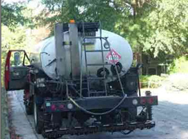 photograph of a tanker