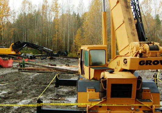 Photo of construction equipment