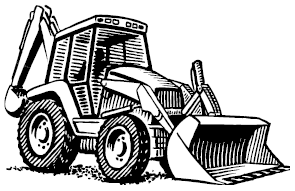 Illustration of heavy equipment 