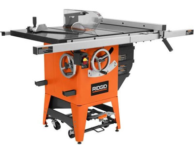 Photo of recalled table saw
