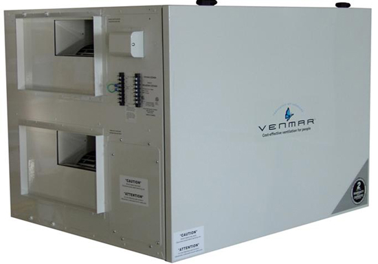 photo of heat recovery ventilator