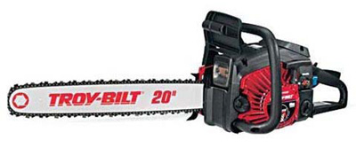 photo of chainsaw