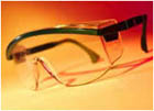 photo of safety glasses