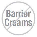 Don’t use barrier creams with epoxies