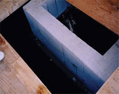 Figura 2: Abertura de techo sin barrera protectora.