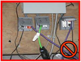 Los circuitos sobrecargados pueden causar un incendio.