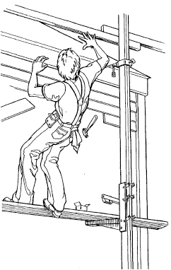 Illustration of man falling 