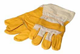 sewn gloves
