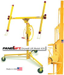 Image of drywall lift device.