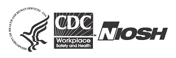 DHHS CDC and NIOSH logos