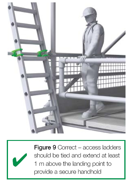 For ladder safety, focus on surroundings, job hazards, height needs, 2020-02-03