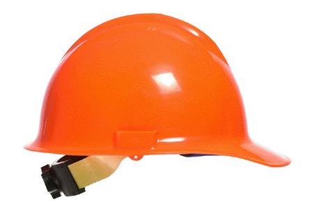 lateral and top impact hard hat