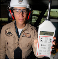 Industrial Hygenist with a Silica monitor