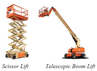 Scissor Lift, Telescopic Boom Lift
