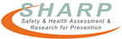 SHARP: safety and health assessment and research for prevention logo