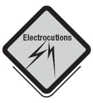 Electrocutions Hazard Sign