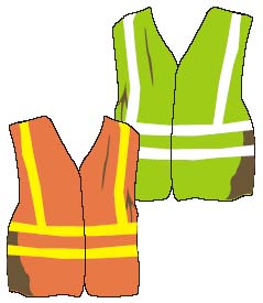 Illustration of vests